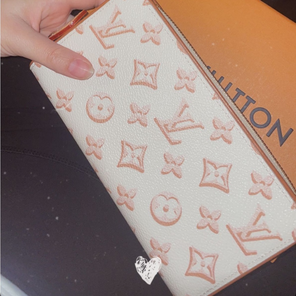 louis vuitton 🍑 long zippy wallet